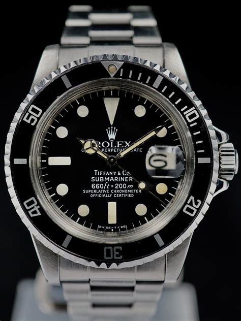 Rolex 1680 tiffany watch